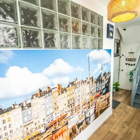 Appart Cocon 10 Min Honfleur Parking Fibre Netflix Apartamento